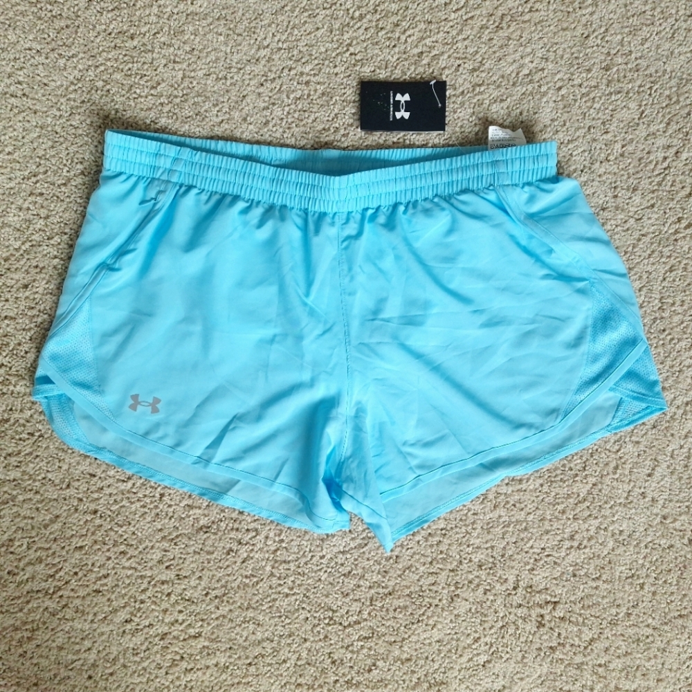 Under Armour Light Blue Athletic Shorts